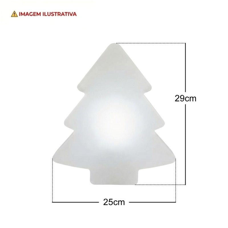 Luminária Árvore de Natal - Merry Christmas